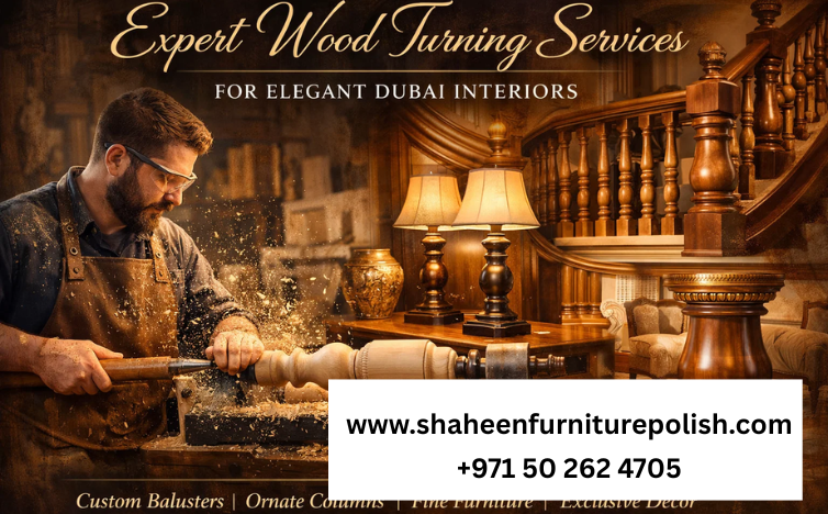 Expert Wood Turning Services for Elegant Dubai Interiors